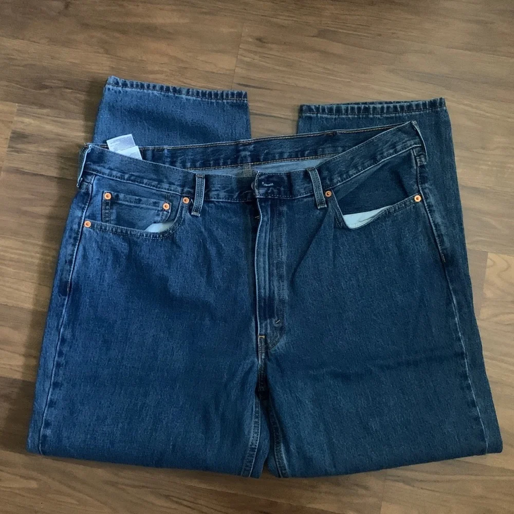 Levi’s Men's 550 Strauss & Co.  Dark Wash Jeans Size W40 L30